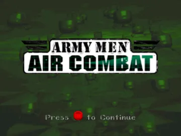 Army Men - Air Combat (USA) screen shot title